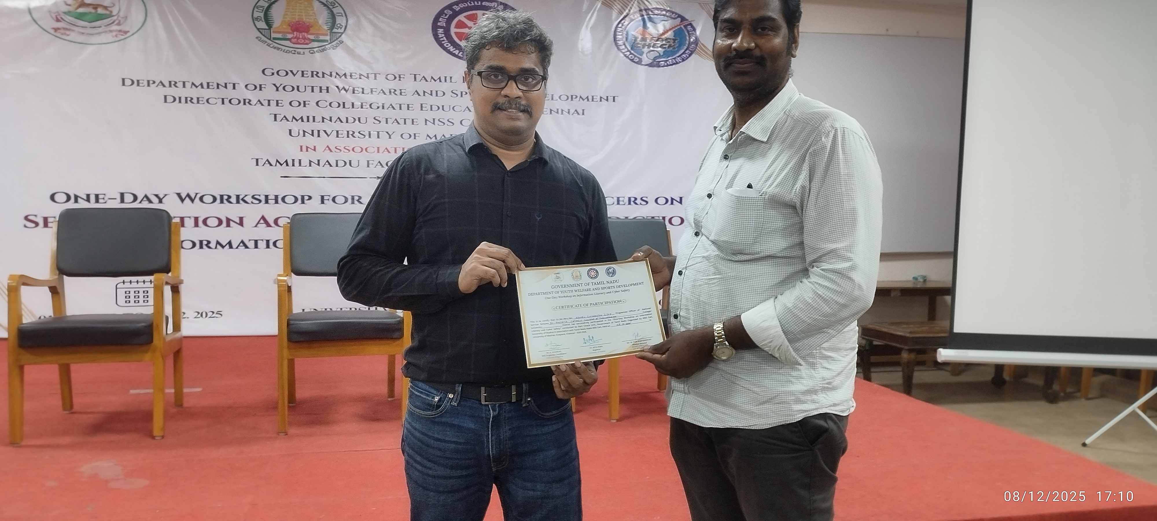 TRAINING FACT CHECK ORIENTATION PROGRAMME @ CHENNAI (08.12.2025)